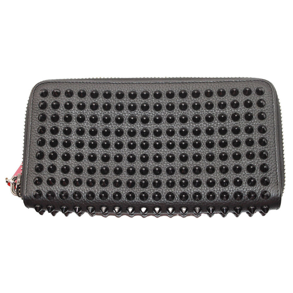 Christian Louboutin wallet for women and men, brand name, long wallet, leathe...